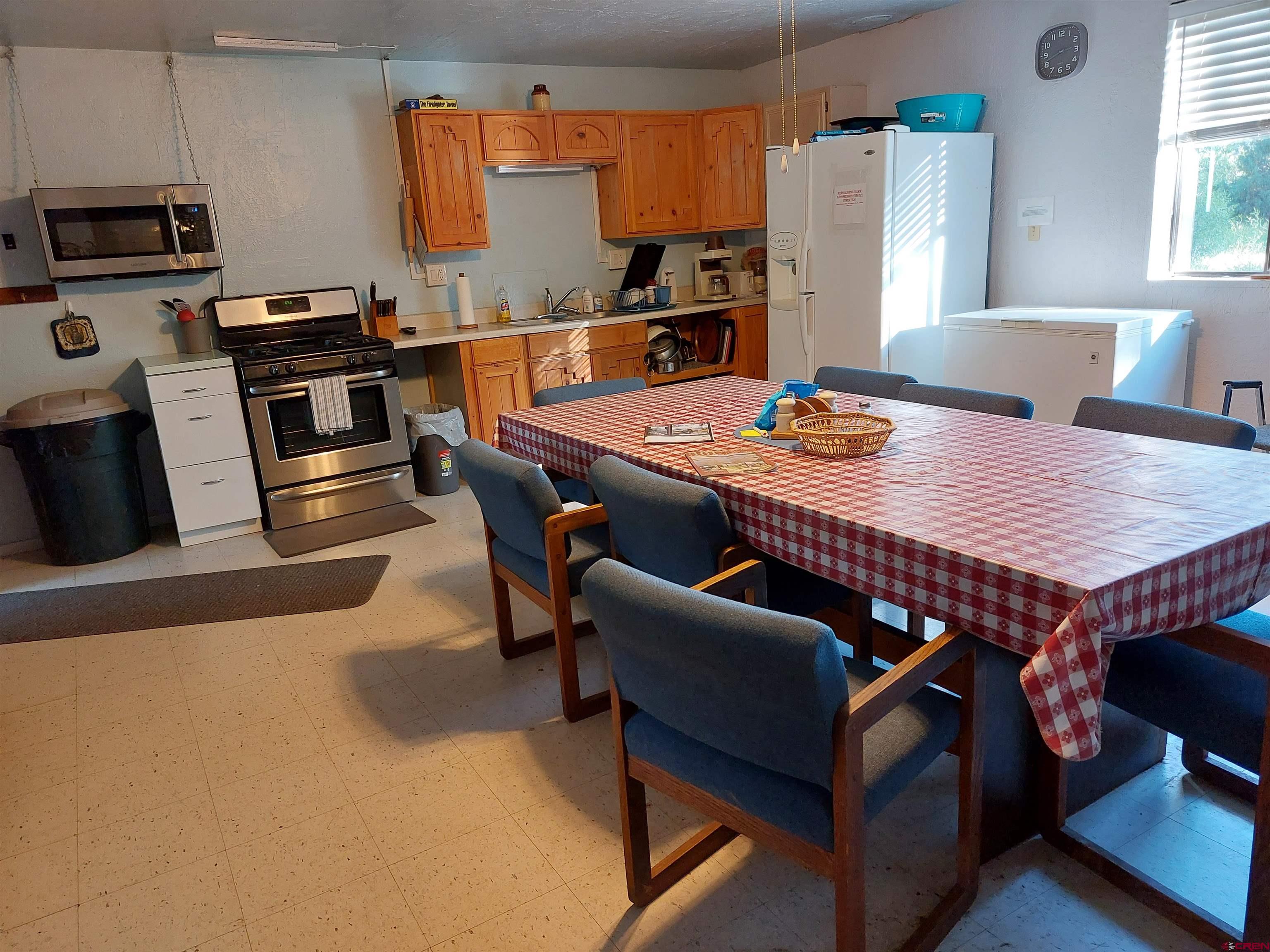 1 Conejos Trails Road Antonito, CO 81120 - Photo 14 of 20 a view of a dining room with furniture