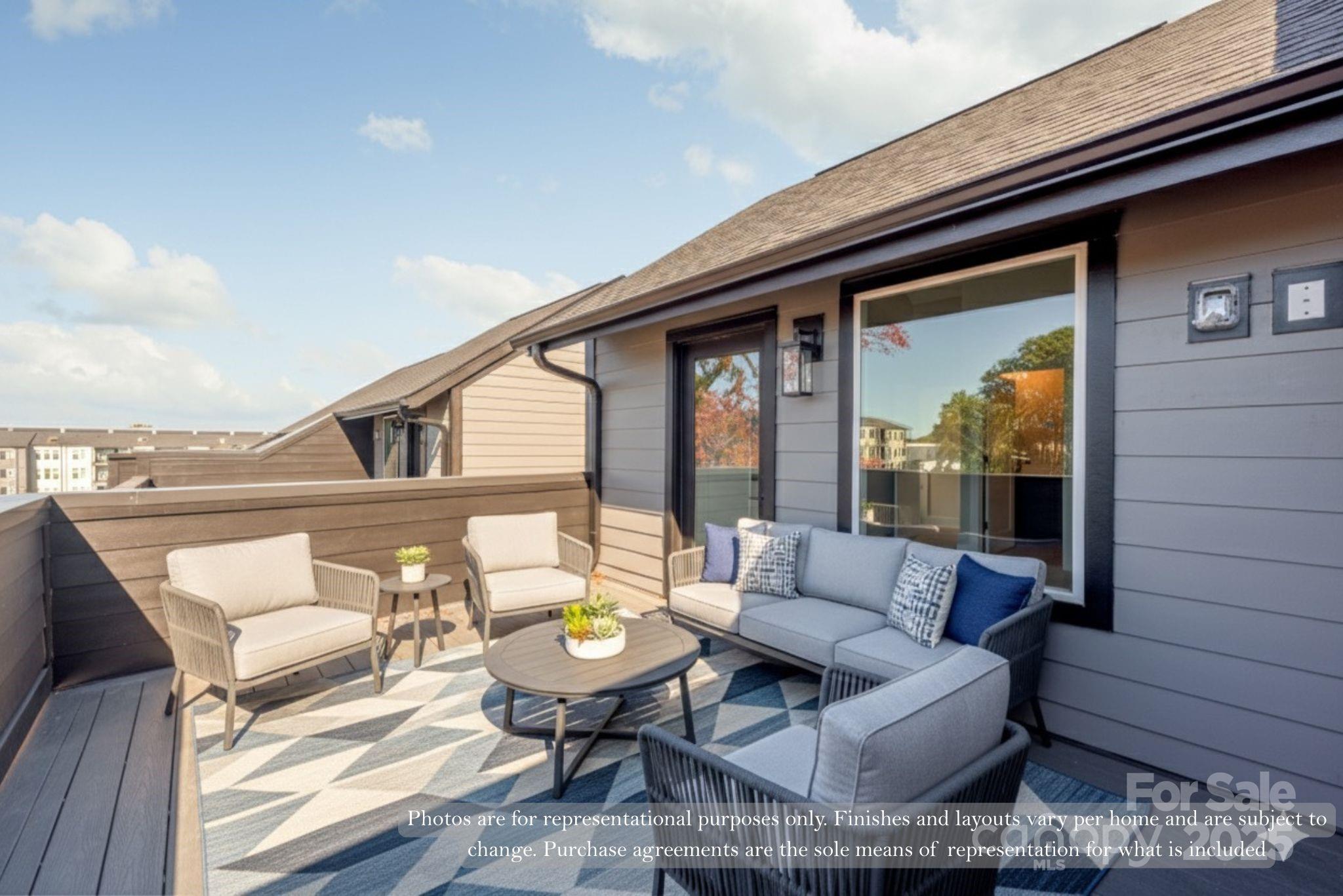421 Devender Lane, Unit 2 Charlotte, NC 28217 - Photo 9 of 28 a outdoor space with furniture