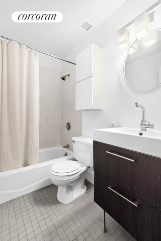 a kitchen with a stove and a microwave