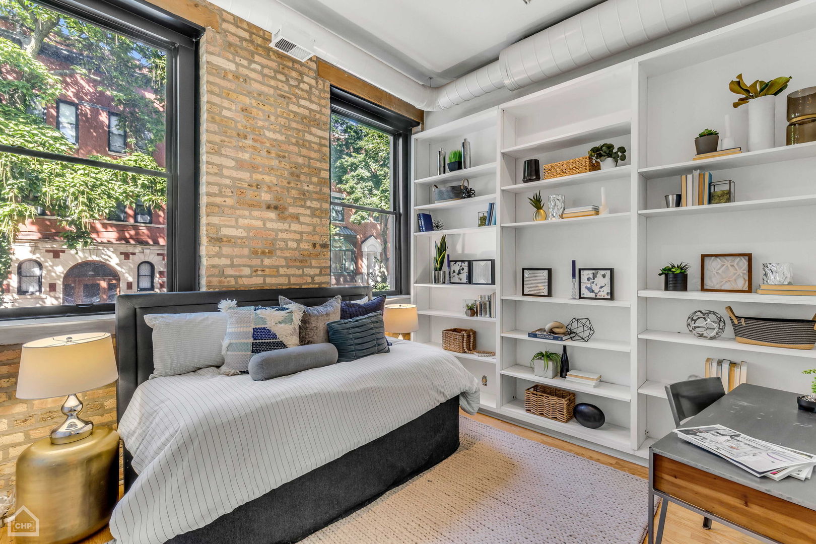 1001 West Altgeld Street, Unit 3 Chicago, IL 60614 - Photo 15 of 18 a bedroom with furniture and a window