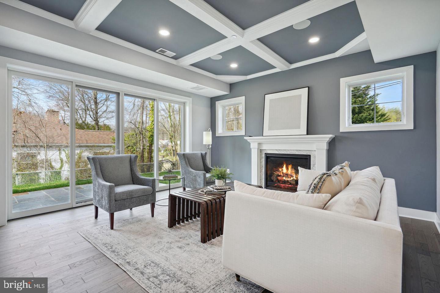 8616 Jones Mill Road Chevy Chase, MD 20815 - Photo 15 of 81 Stunning Coffered Ceilings