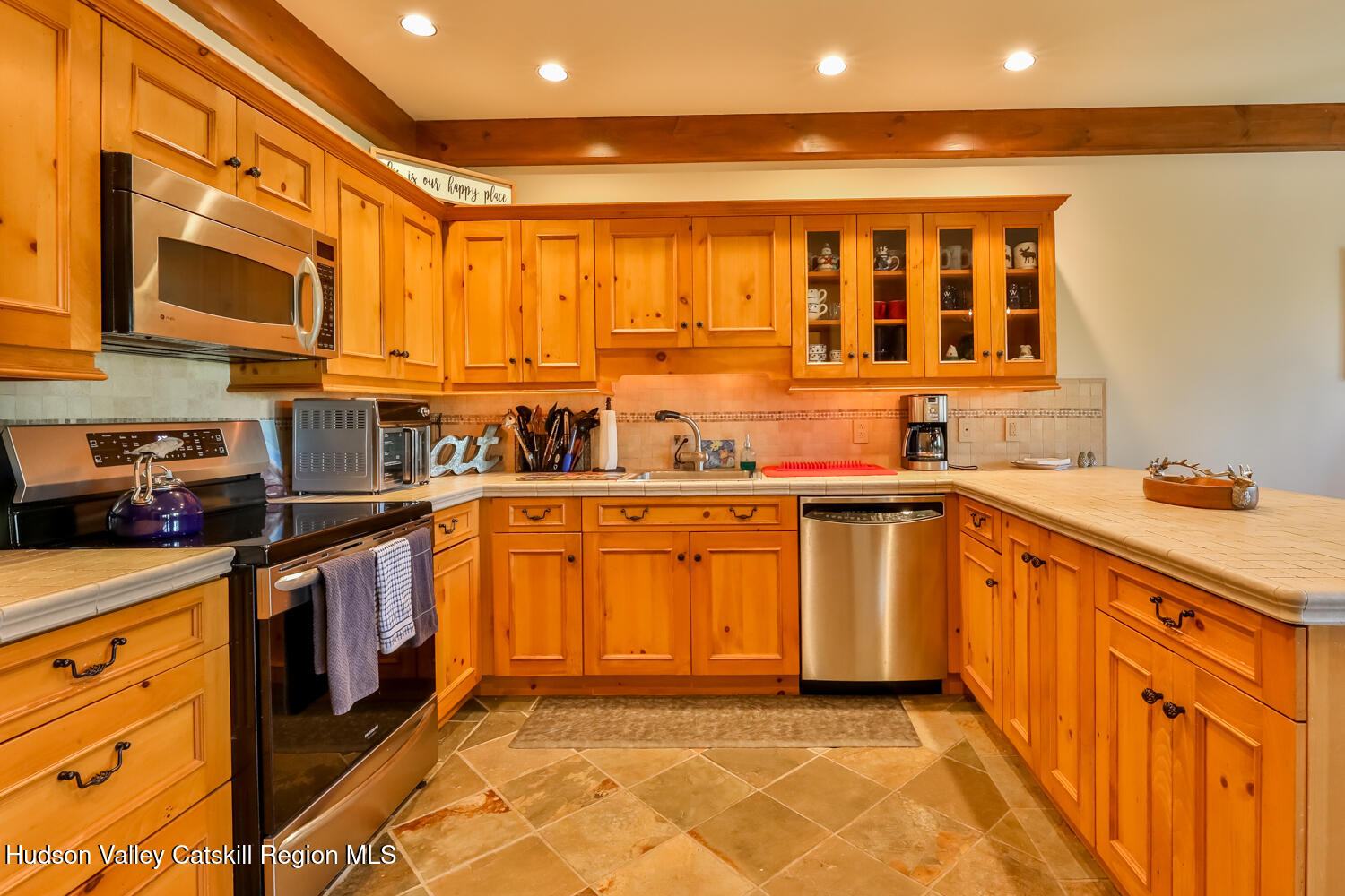 2 Watch Hill Lane, Unit 2 Windham, NY 12496 - Photo 20 of 41 a kitchen with stainless steel appliances granite countertop a sink and cabinets