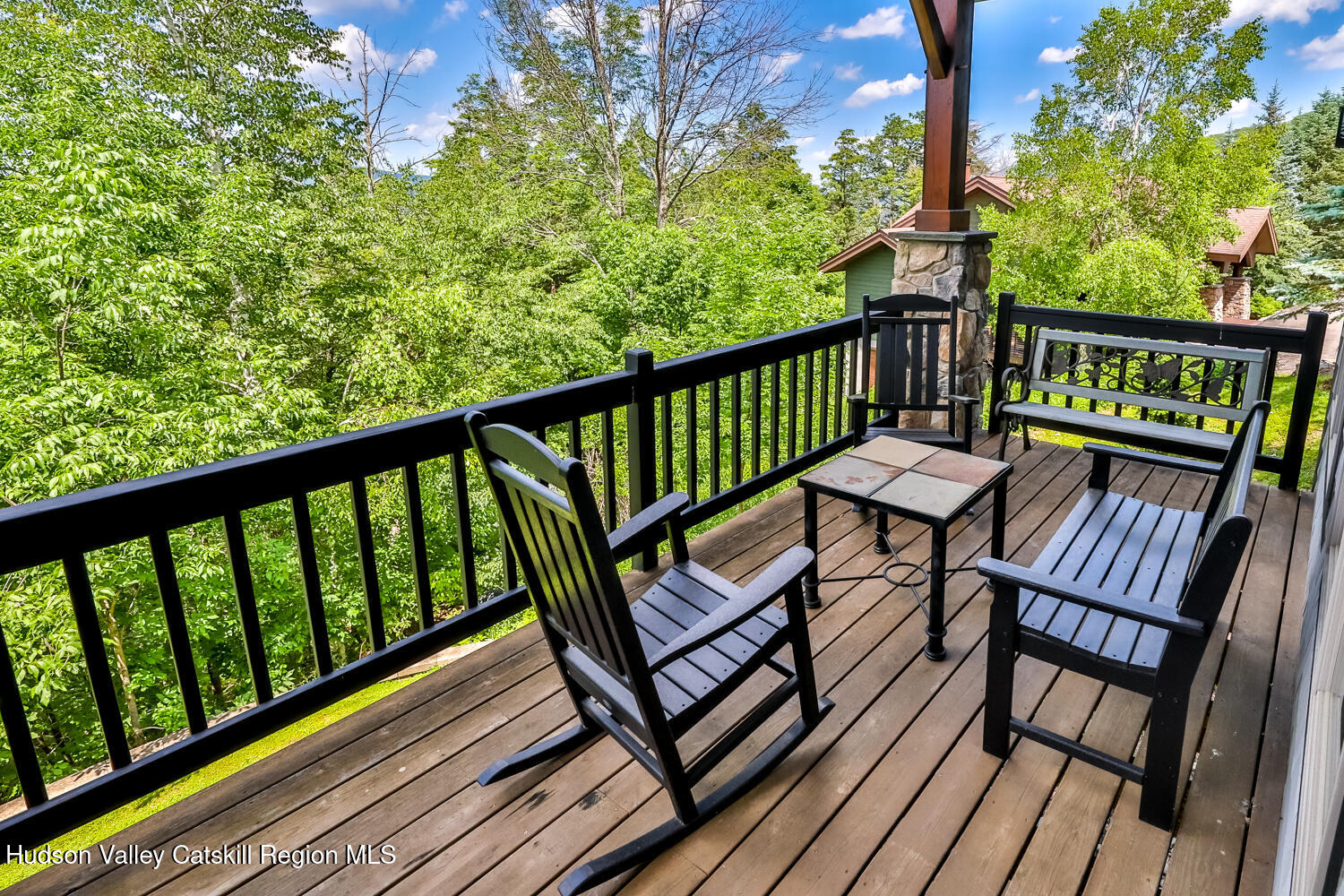 2 Watch Hill Lane, Unit 2 Windham, NY 12496 - Photo 40 of 41 a view of a two chairs in the balcony