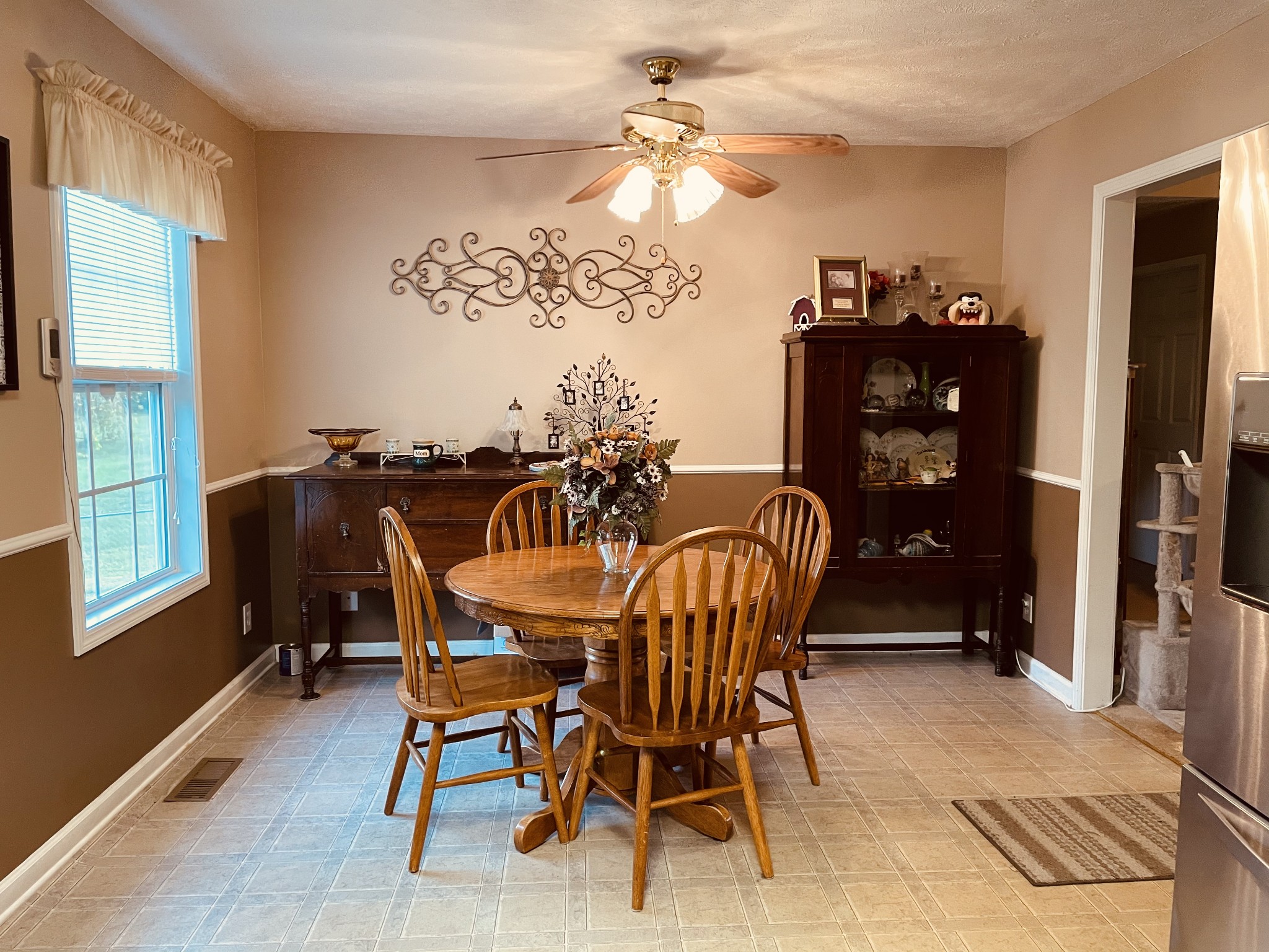 2948 Riley Creek Road Normandy, TN 37360 - Photo 11 of 28 a view of a dining room with furniture and chandelier