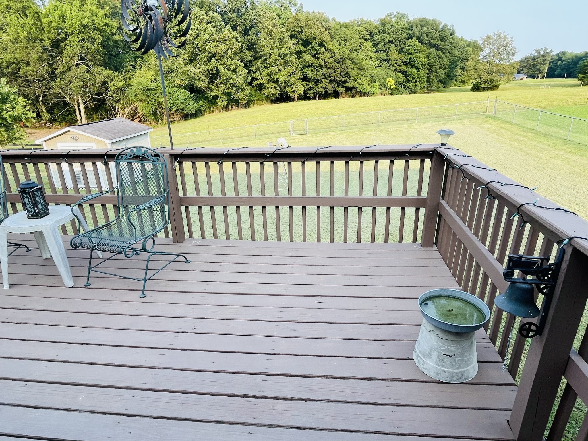 2948 Riley Creek Road Normandy, TN 37360 - Photo 24 of 28 a view of a chair and table on the balcony