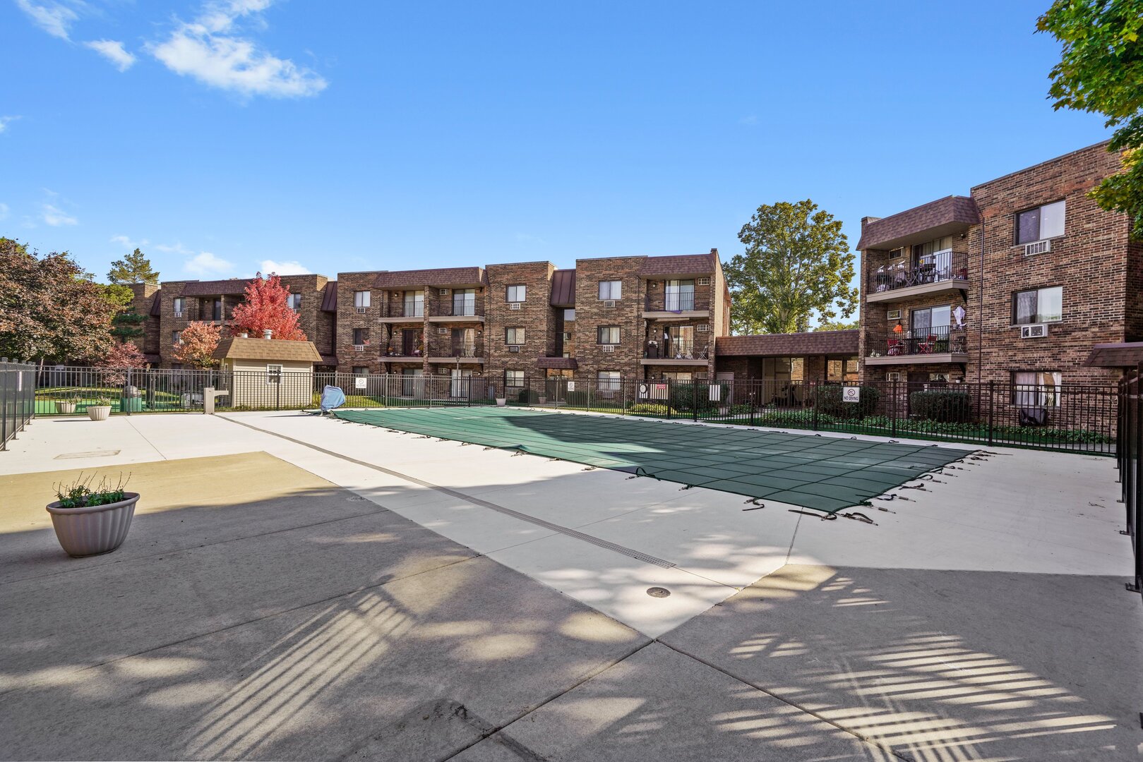 3617 Central Avenue East, Unit 201 Glenview, IL 60025 - Photo 20 of 21 a view of a building with a yard