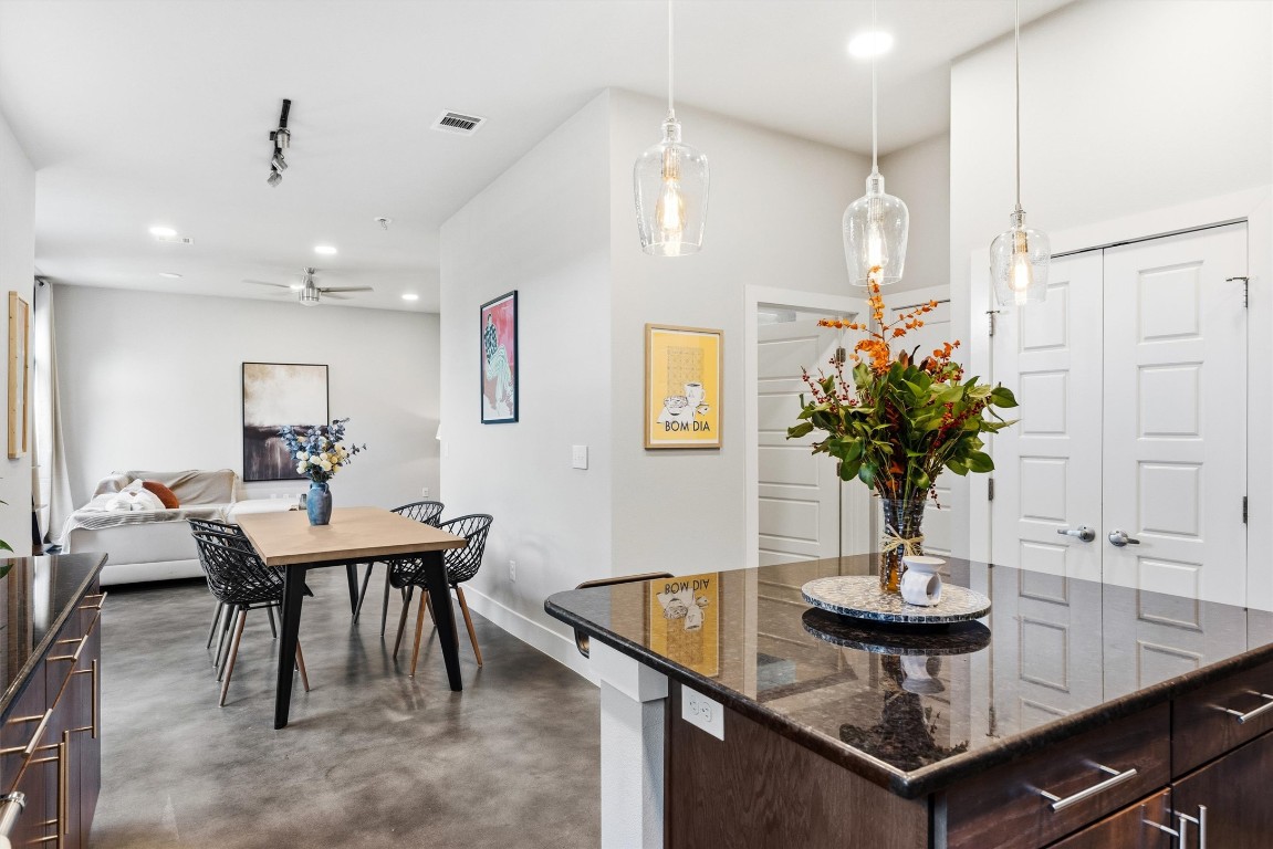 3504 Clawson Road, Unit 7 Austin, TX 78704 - Photo 12 of 26 a view of a dining room with furniture