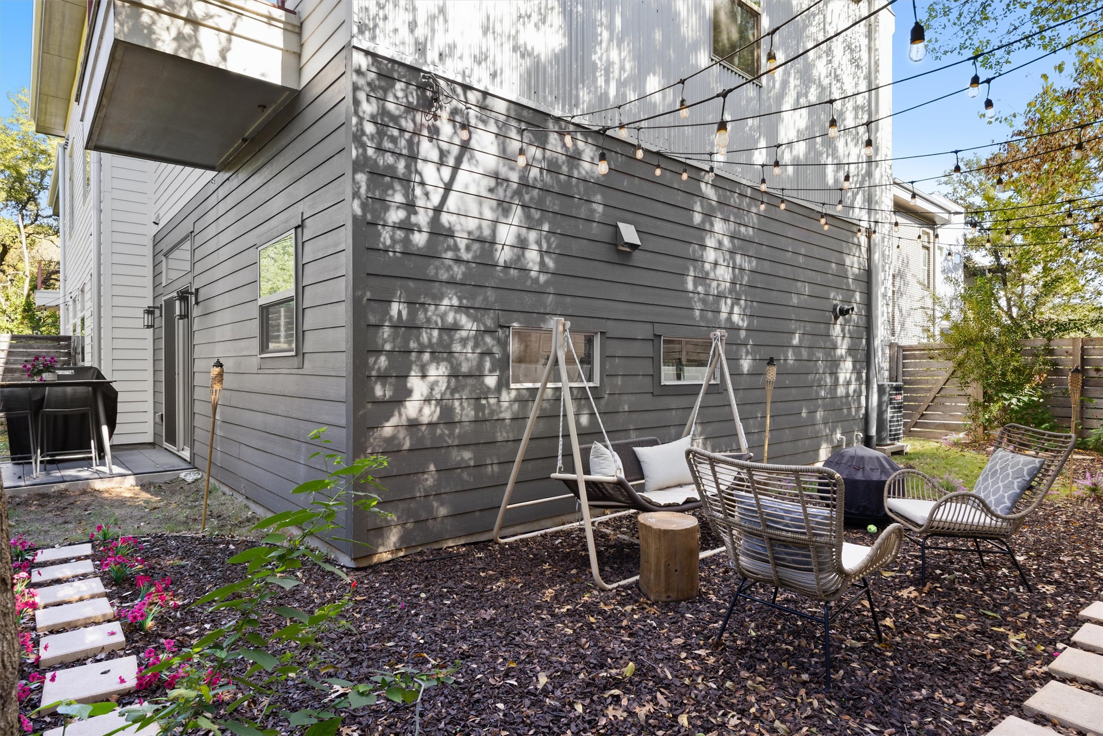 3504 Clawson Road, Unit 7 Austin, TX 78704 - Photo 20 of 26 View of side of property featuring a patio
