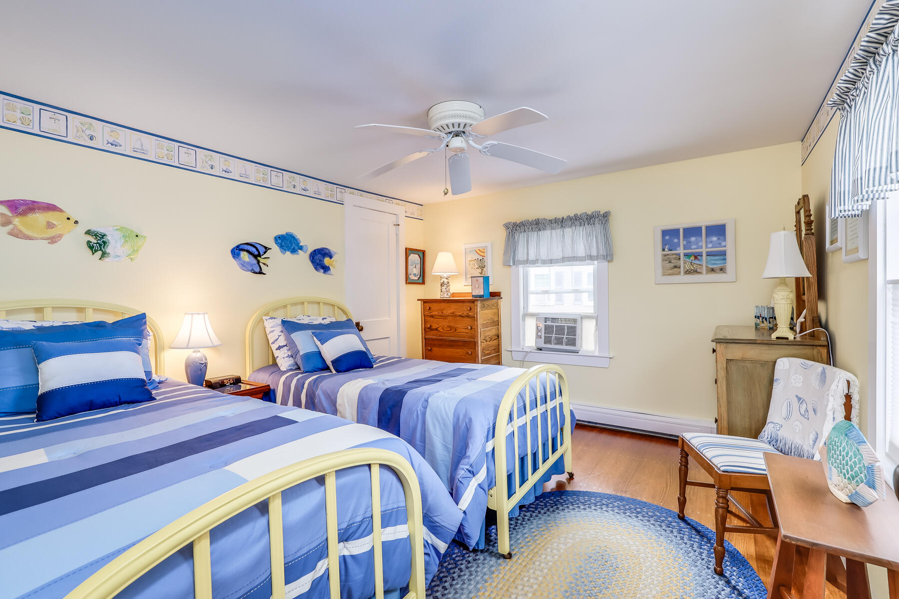 16 Hamilton Road Dennis Port, MA 02639 - Photo 29 of 66 a bedroom with two beds and a desk