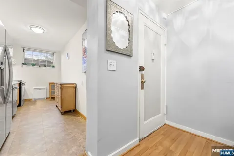 a view of a livingroom with an empty space