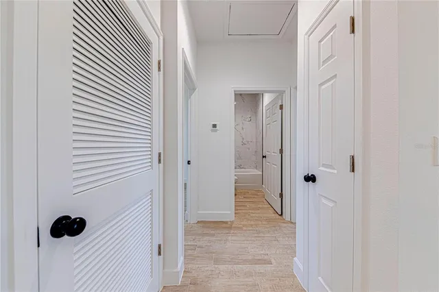 wooden floor in an empty room