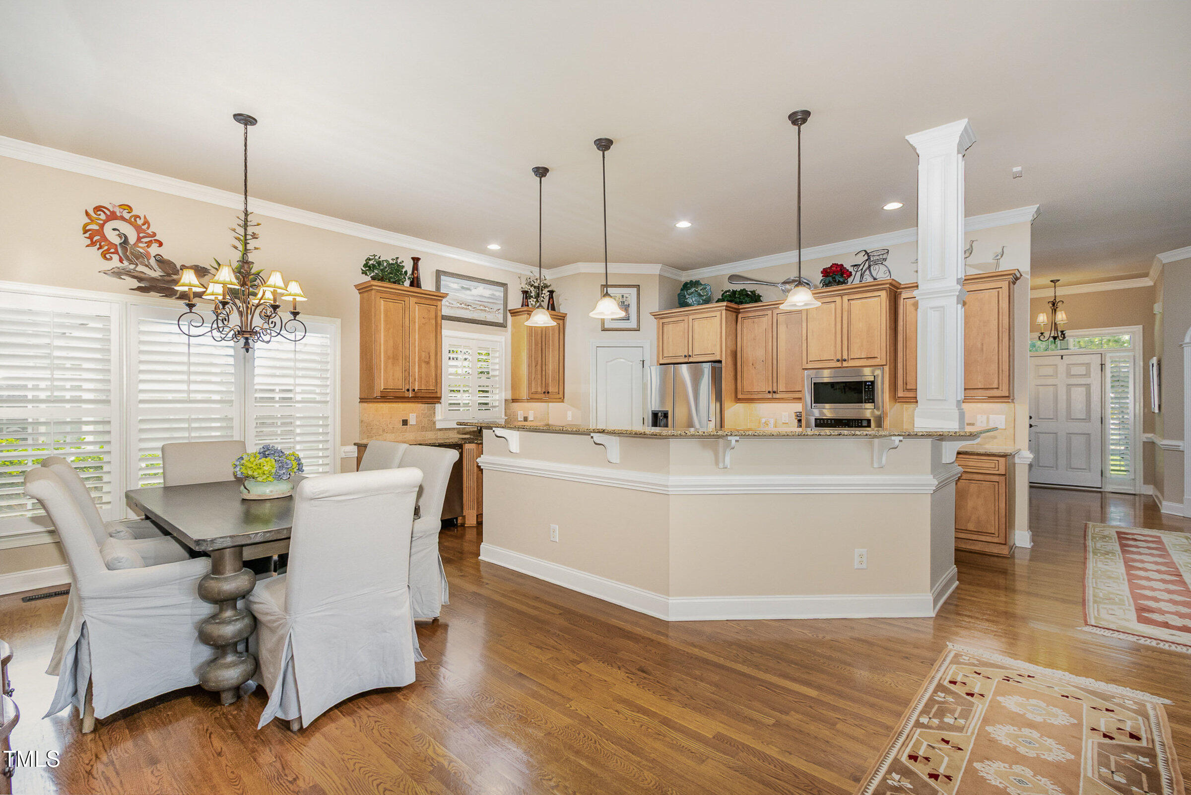 2027 Hopeton Avenue Raleigh, NC 27614 - Photo 13 of 33 Dining Area/Kitchen - Looking from Hall
