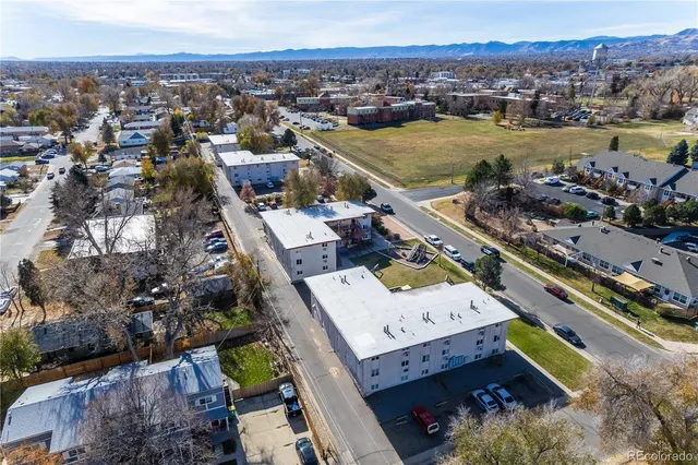 a view of a city with an ocean