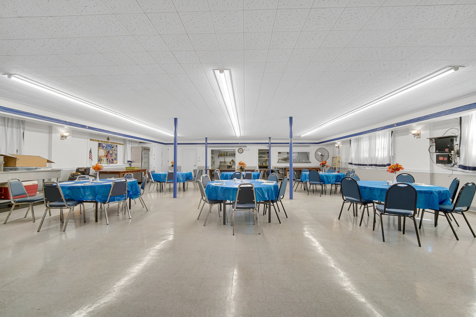 512 Temple Street Whiting, IN 46394 - Photo 8 of 22 a living room with lots of furniture and a large window