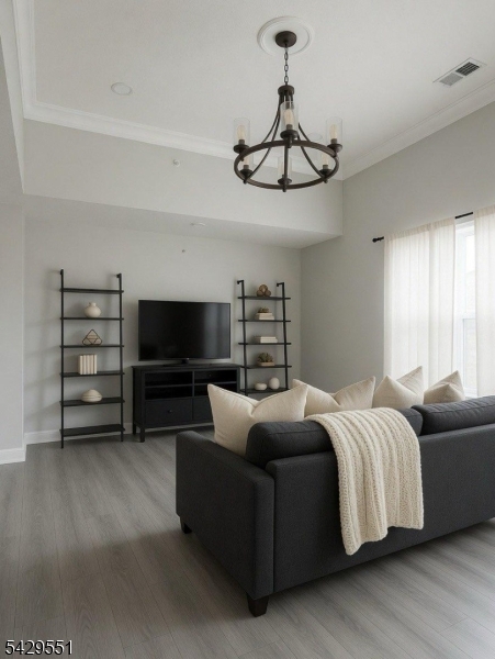 5 West River Styx Road, Unit 301 Hopatcong, NJ 07843 - Photo 4 of 8 a bedroom with furniture and a flat screen tv
