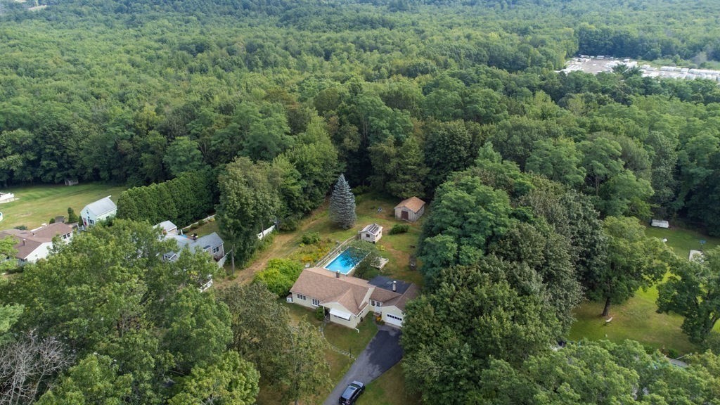 12 Kimball Road Amesbury, MA 01913 - Photo 33 of 36 an aerial view of a house with a yard