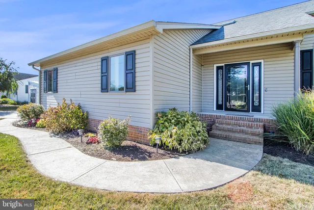 a view of a lake with a terrace