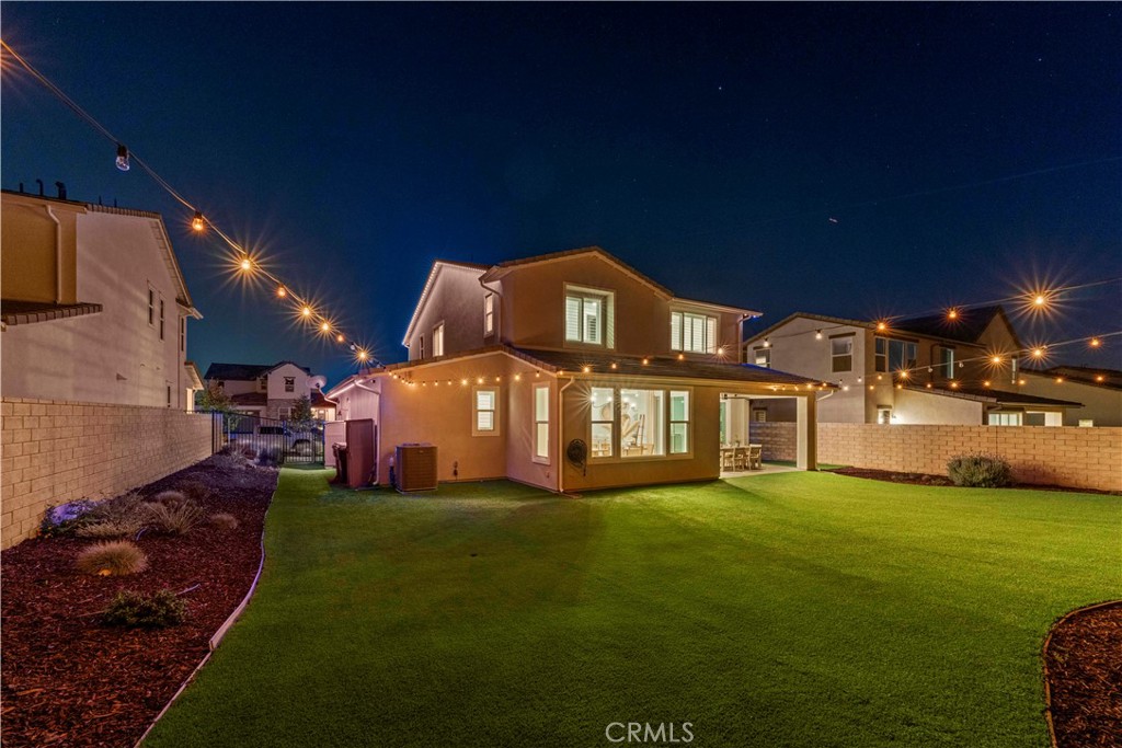 28445 Sunny Ridge Terrace Castaic, CA 91384 - Photo 69 of 74 Night Rear Yard
