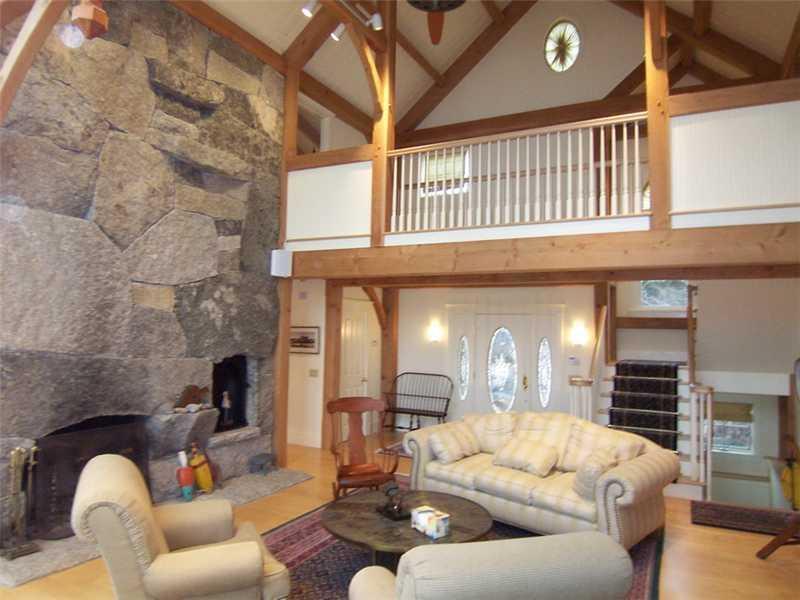 44 Workman Road Gouldsboro, ME 04613 - Photo 11 of 35 Unique Freshwater Stone fireplace...