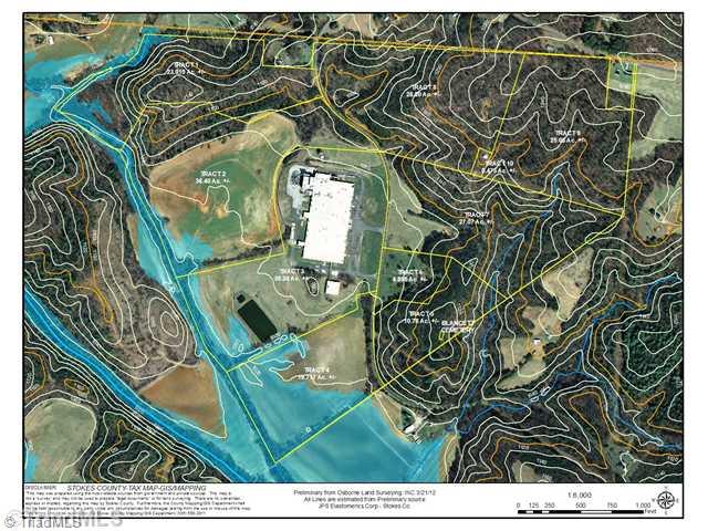 1 Elastic Plant Road Westfield, NC 27053 - Photo 14 of 14 Aerial View. NOTE: THESE ARE THE TRACTS BEING OFFERED