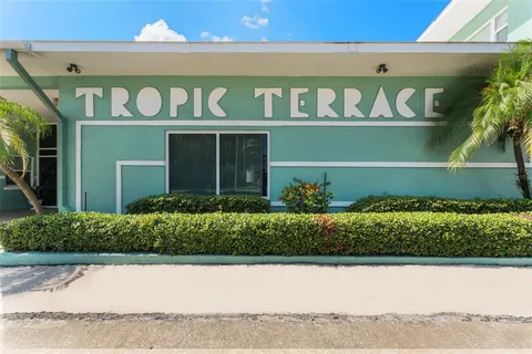 a front view of a building