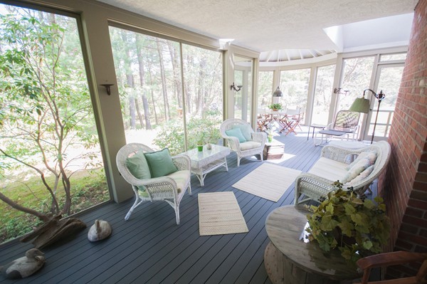 27 Draper Road Wayland, MA 01778 - Photo 7 of 21 a living room with furniture and a large window