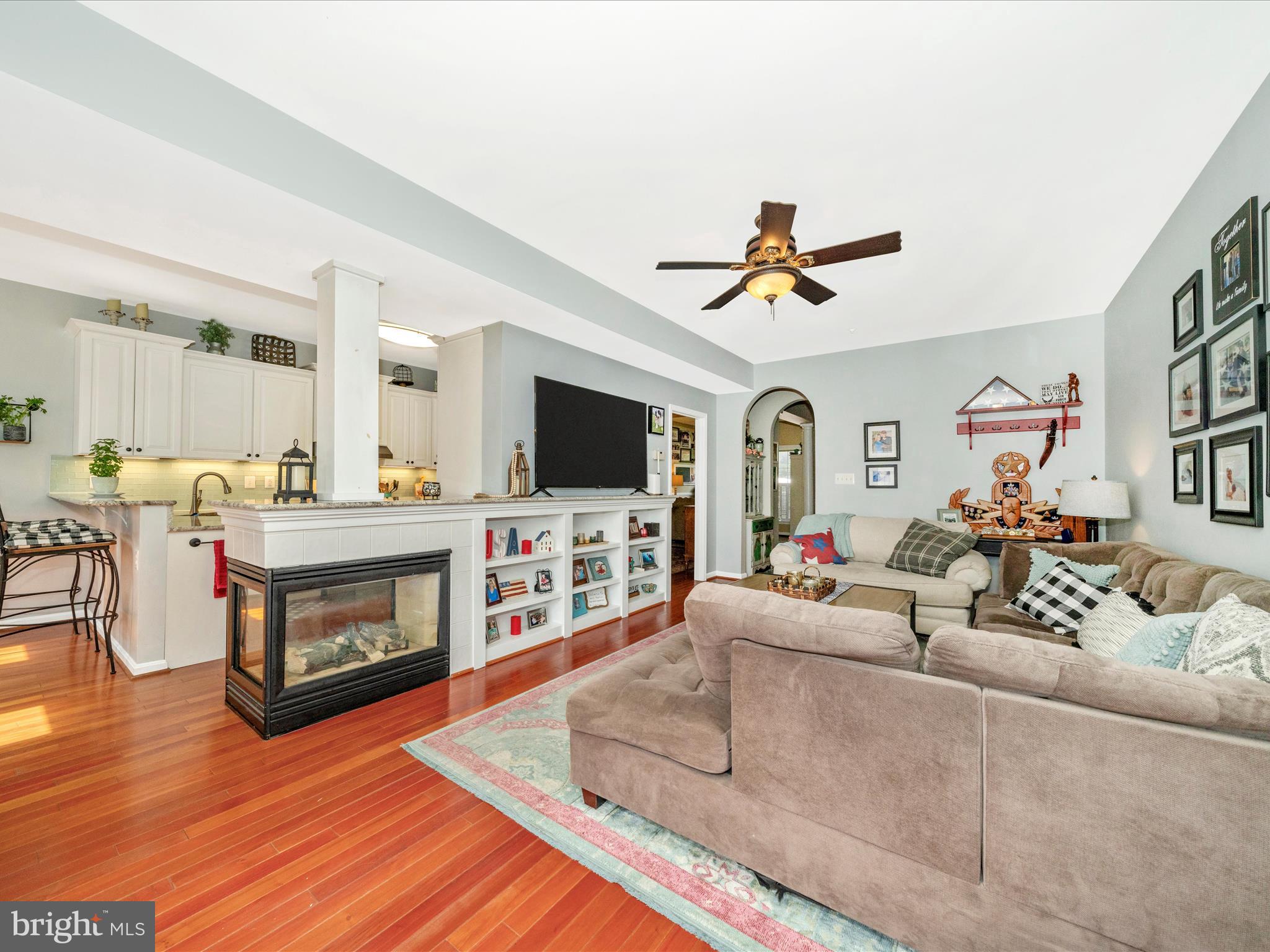 2529 Waterside Drive Frederick, MD 21701 - Photo 11 of 68 a living room with furniture fireplace and flat screen tv