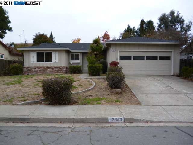 2843 St Denis Drive San Ramon, CA 94583 - Photo 1 of 1 a view of a house with a outdoor space