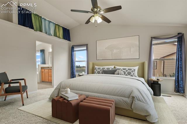 8023 Fort Smith Road Peyton, CO 80831 - Photo 3 of 3 Virtually staged Master Bedroom