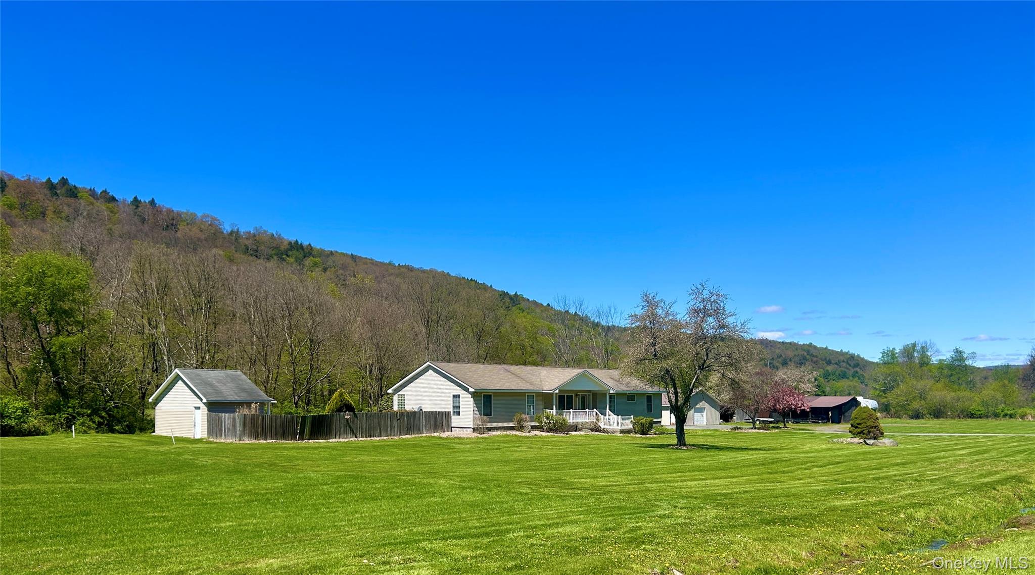 290 Gulf Road Roscoe, NY 12776 - Photo 2 of 30 a view of a grassy field with an trees