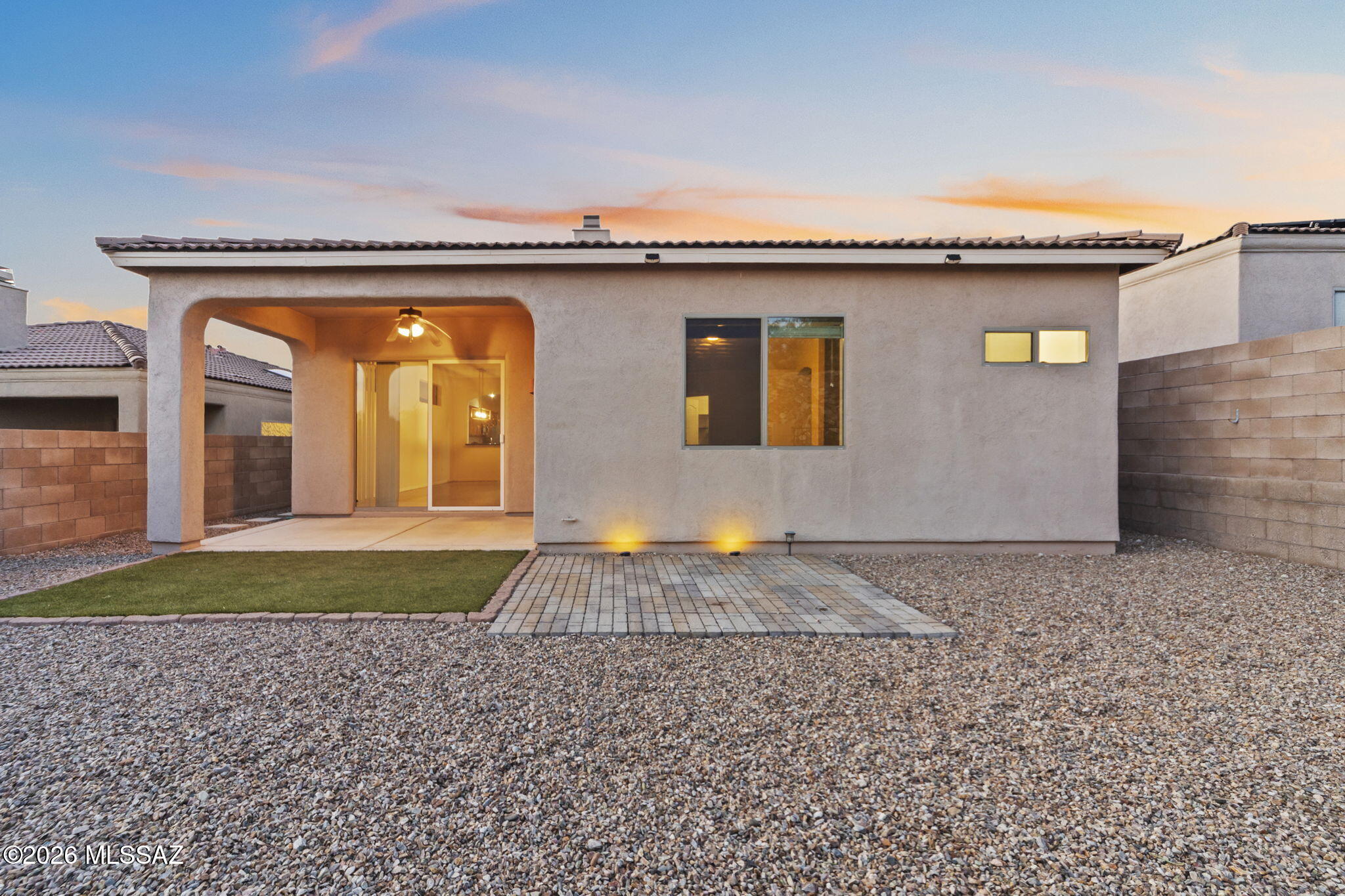 13668 East High Plains Ranch Street Vail, AZ 85641 - Photo 5 of 51 a front view of a house