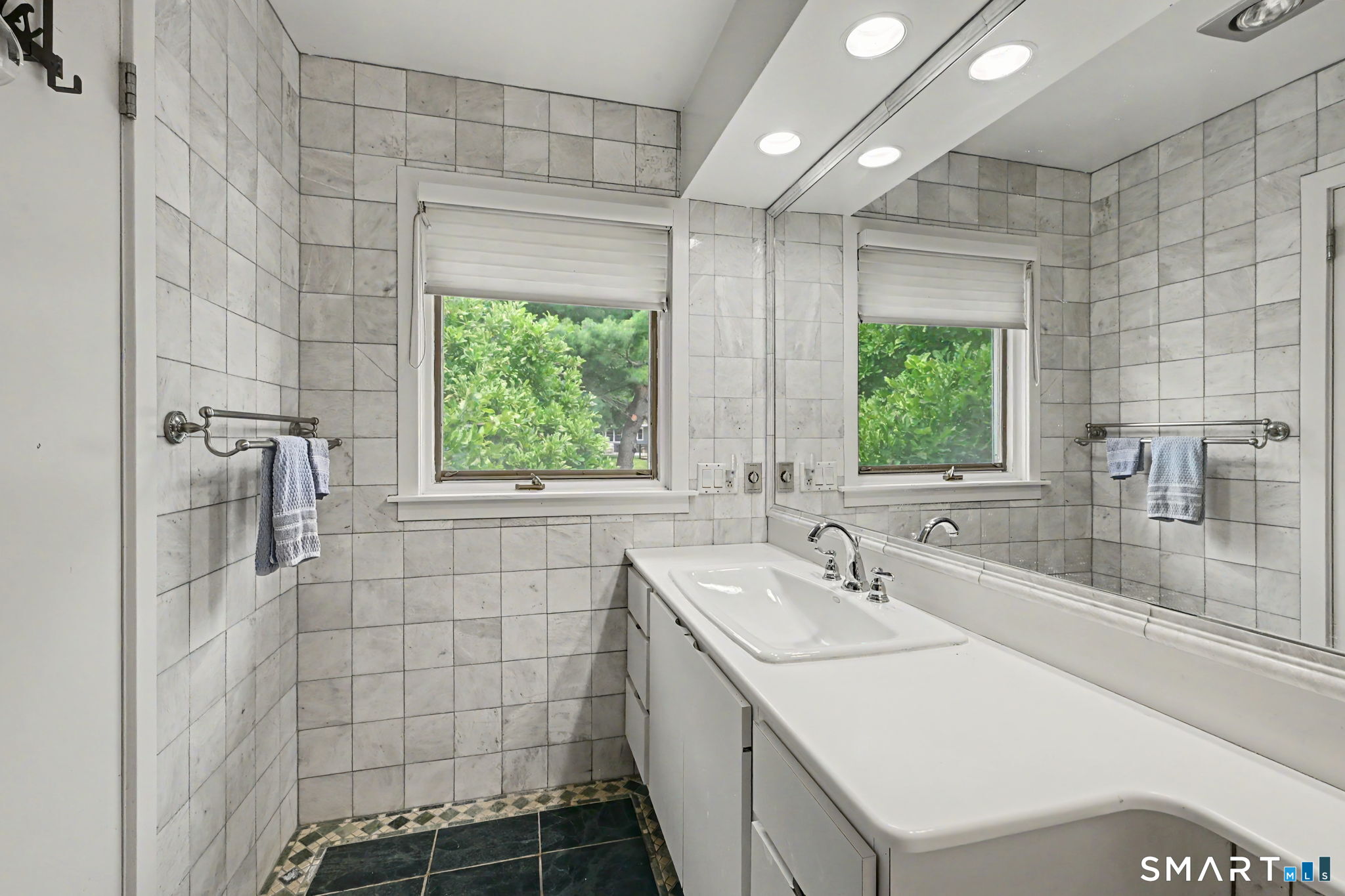29 Old Logging Road Stamford, CT 06903 - Photo 20 of 38 Primary bathroom with shower, could easily be expanded!