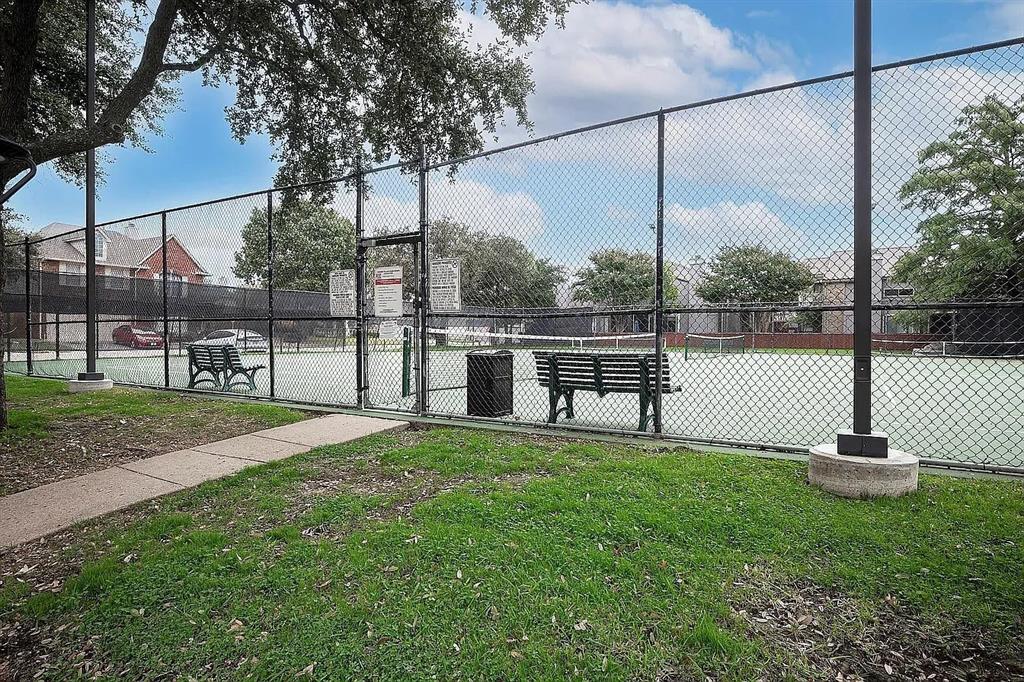 4242 North Capistrano Drive, Unit 118 Dallas, TX 75287 - Photo 24 of 25 a view of a chair and table in the yard