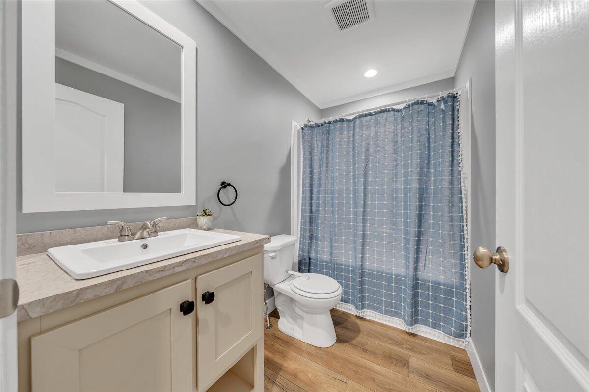 165 Spence Road Union Hall, VA 24176 - Photo 26 of 58 a bathroom with a sink toilet and shower