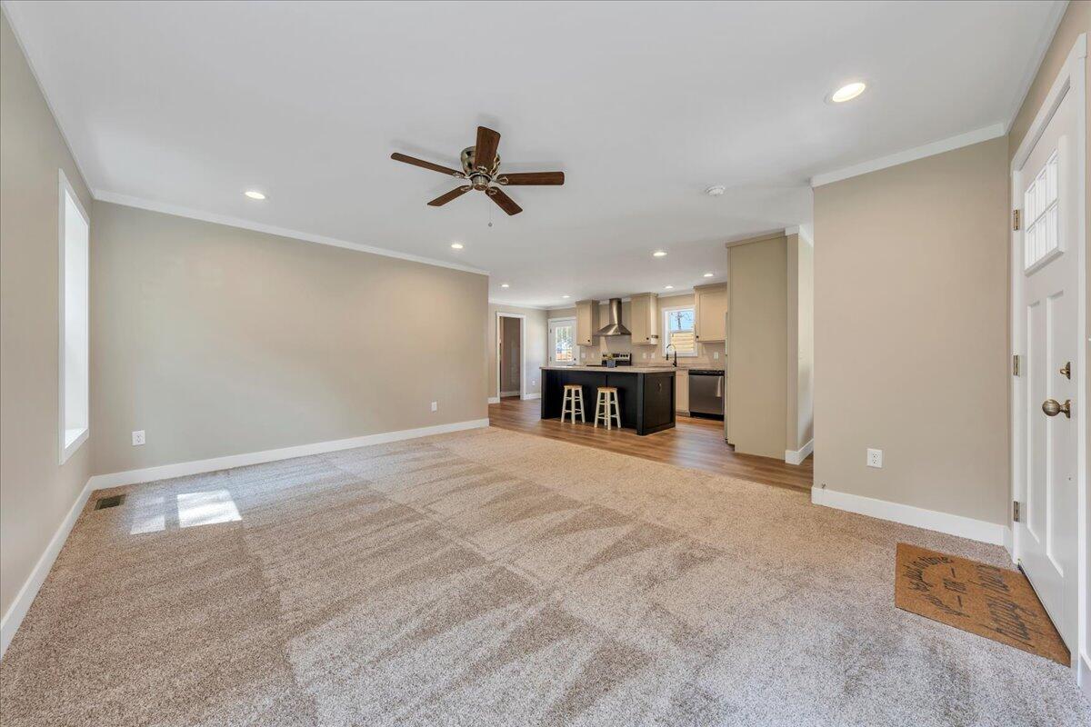 165 Spence Road Union Hall, VA 24176 - Photo 10 of 58 a view of work space with furniture and a ceiling fan