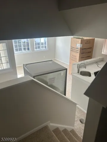 a upper view of a kitchen