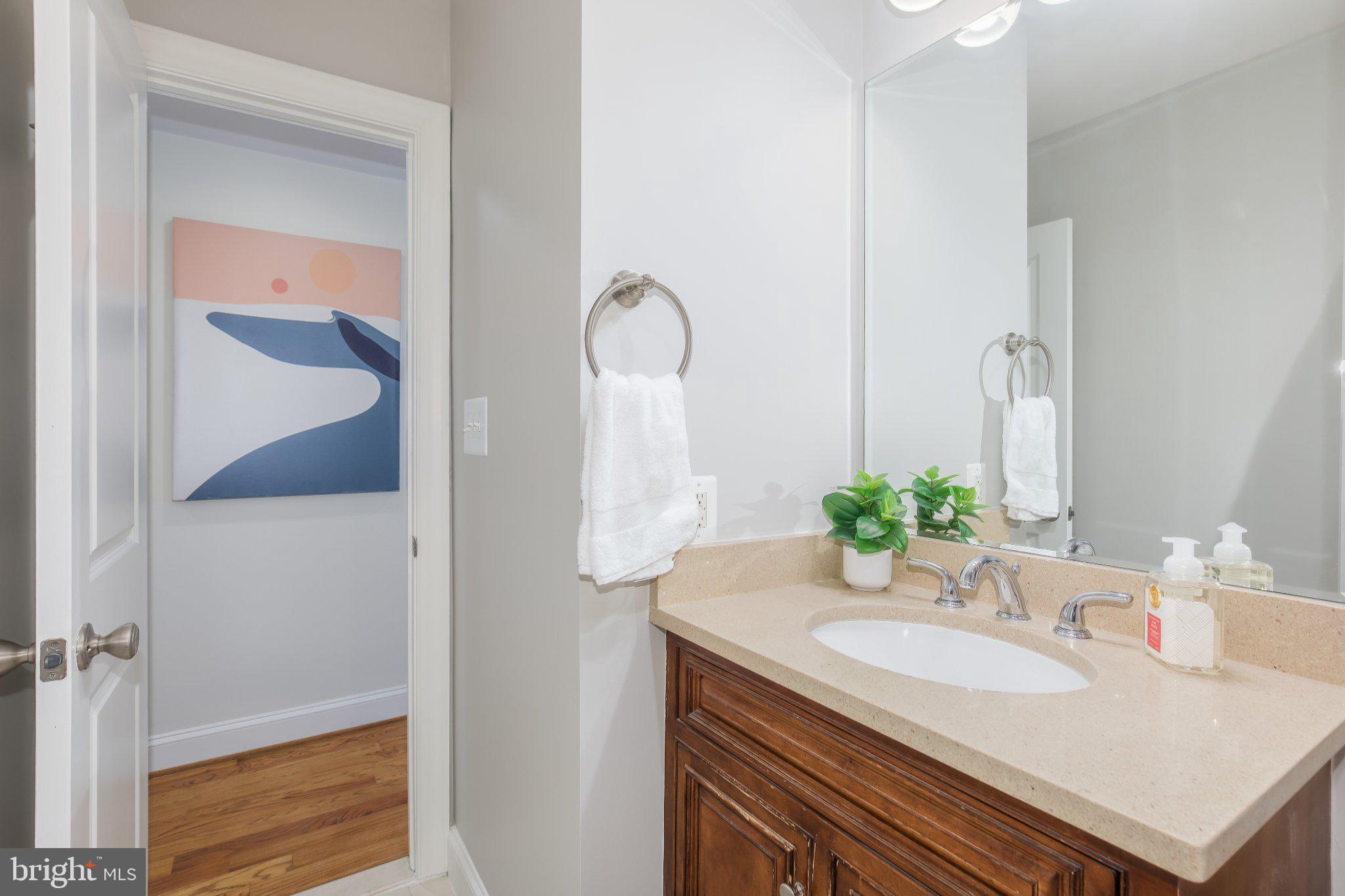 1116 C Street Northeast, Unit 202 Washington, DC 20002 - Photo 27 of 30 Modern bathroom with stylish accents.