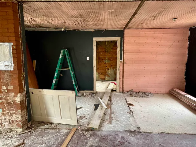 a view of an entryway