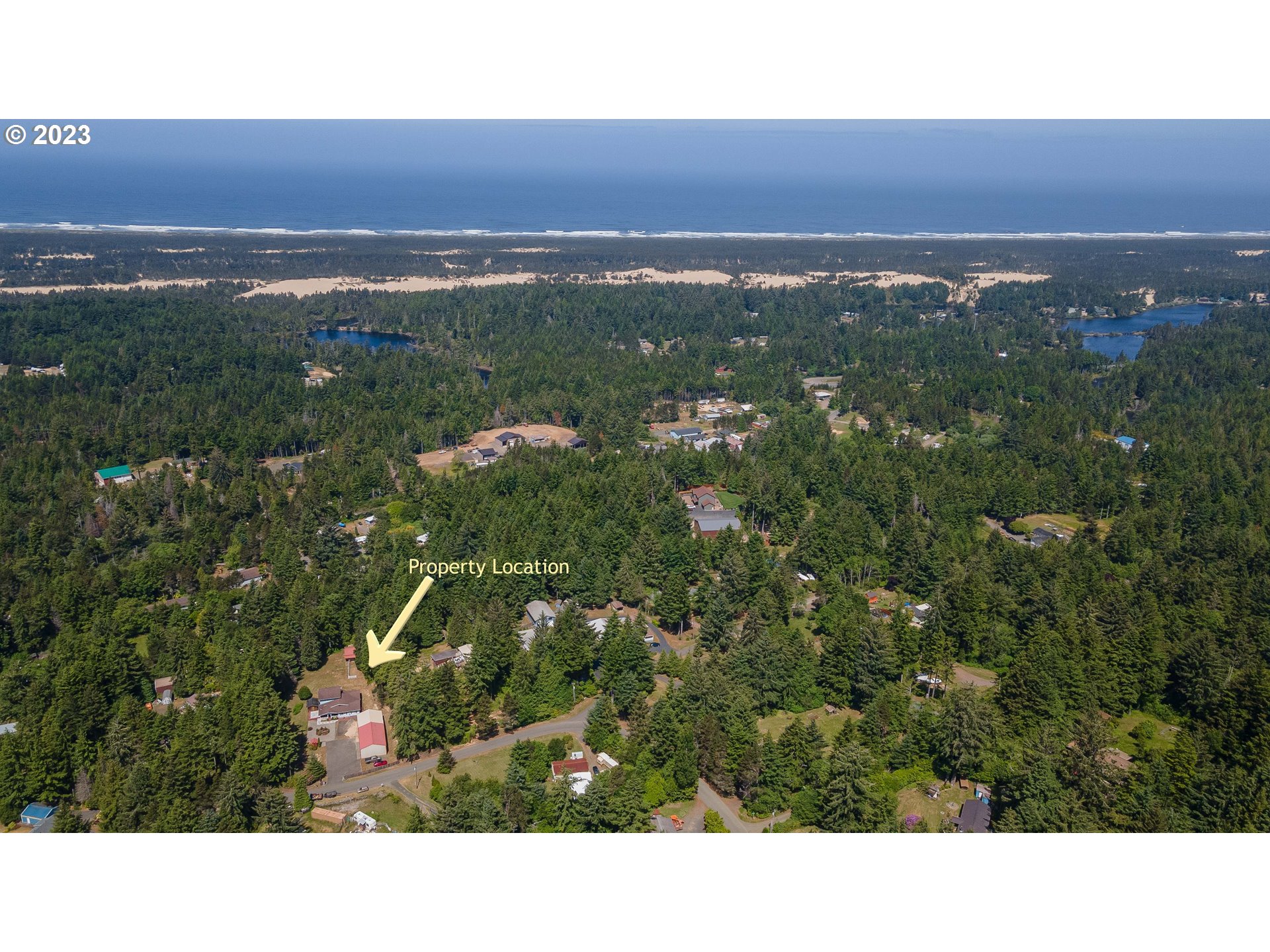 69722 Stage Road North Bend, OR 97459 - Photo 48 of 48 Drone View/UAV