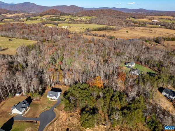 a view of lake with mountain