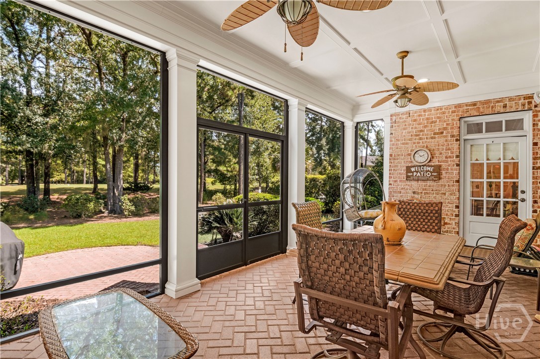 312 Spanton Crescent Pooler, GA 31322 - Photo 34 of 71 Screened Porch