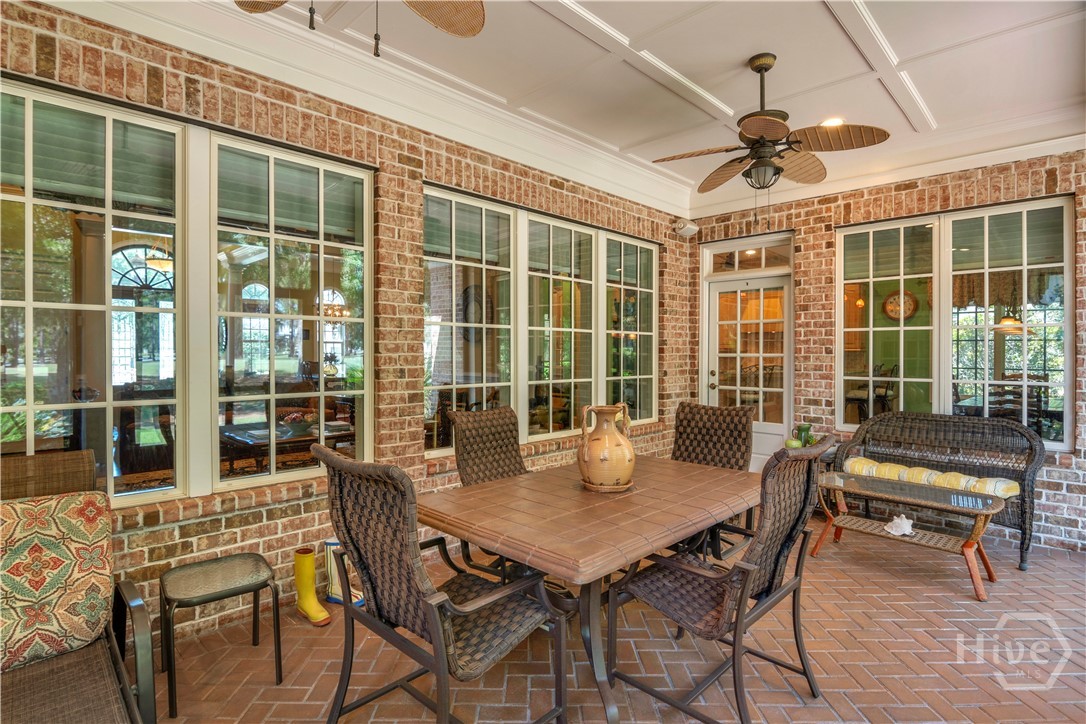 312 Spanton Crescent Pooler, GA 31322 - Photo 35 of 71 Screened Porch