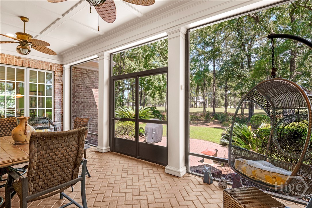 312 Spanton Crescent Pooler, GA 31322 - Photo 35 of 70 Screened Porch