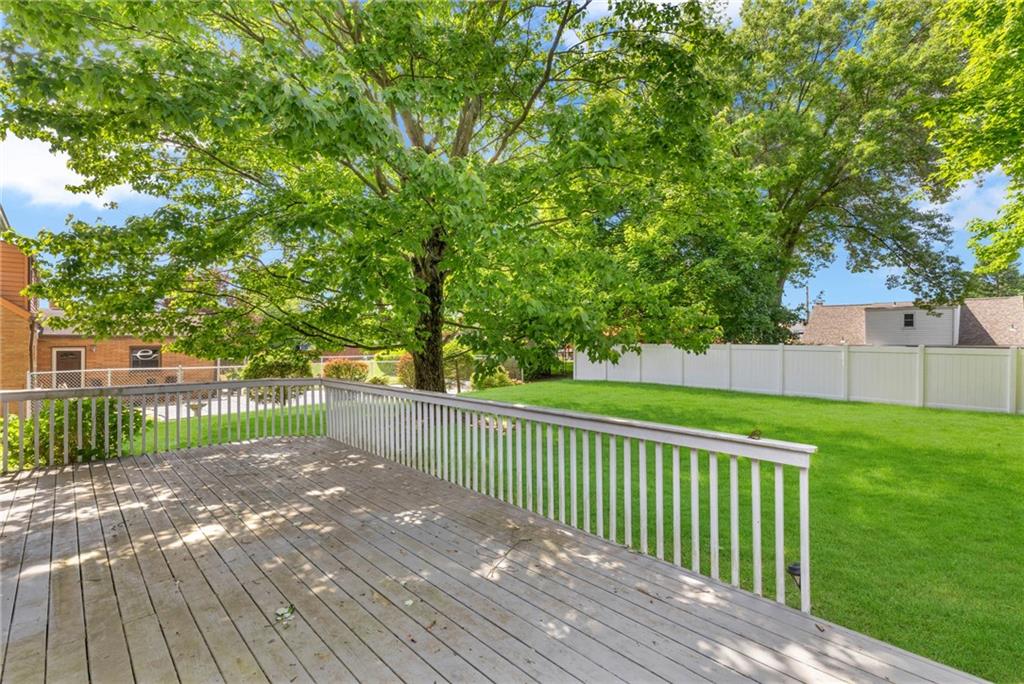 208 Gass Road Pittsburgh, PA 15229 - Photo 2 of 22 a view of a deck with a yard
