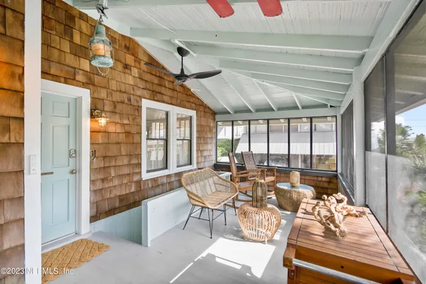 a very nice looking room with a large window