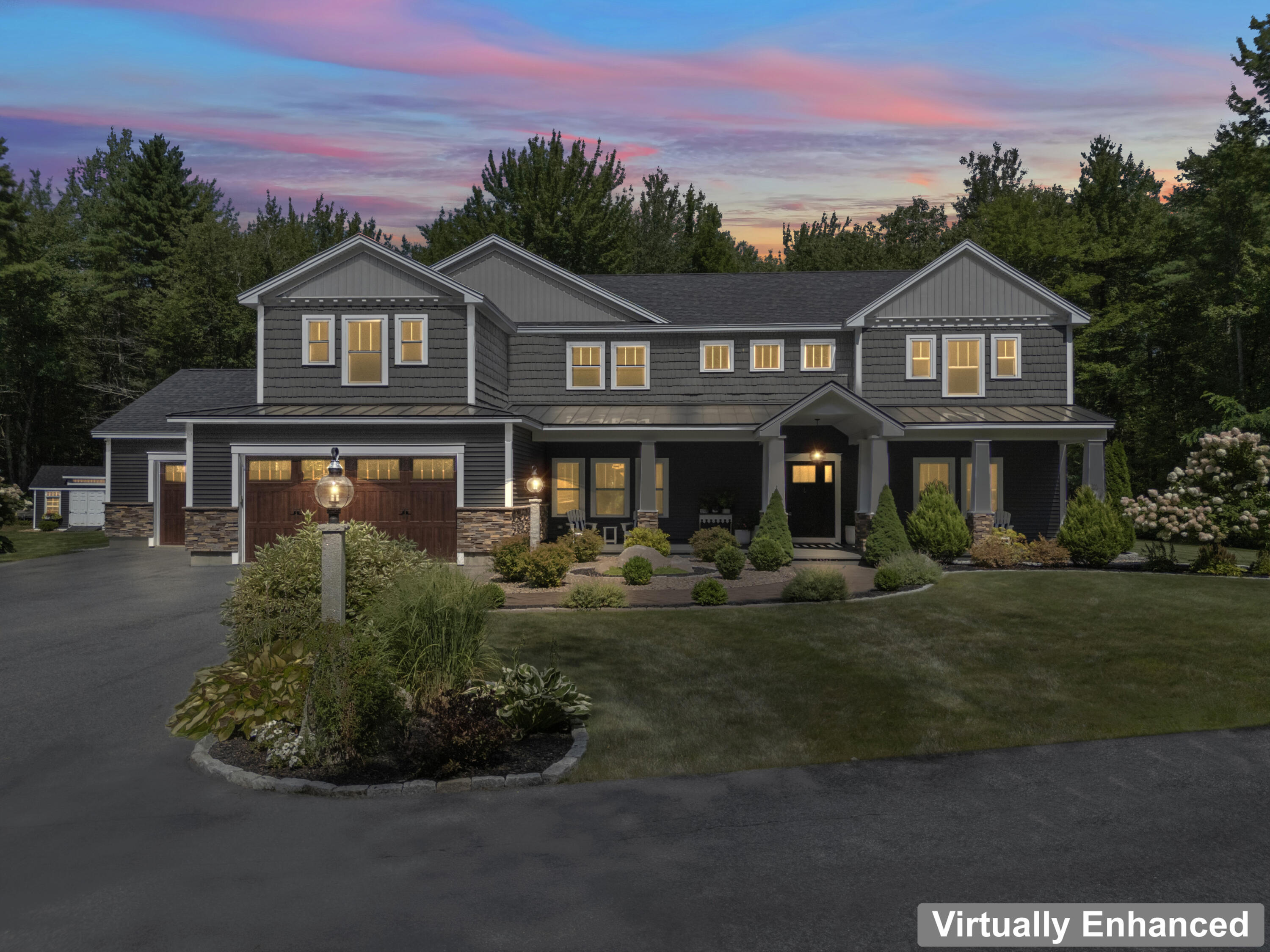 2 Rachel Lane Saco, ME 04072 - Photo 110 of 110 2 Rachel Lane, Saco ME - Twilight Front