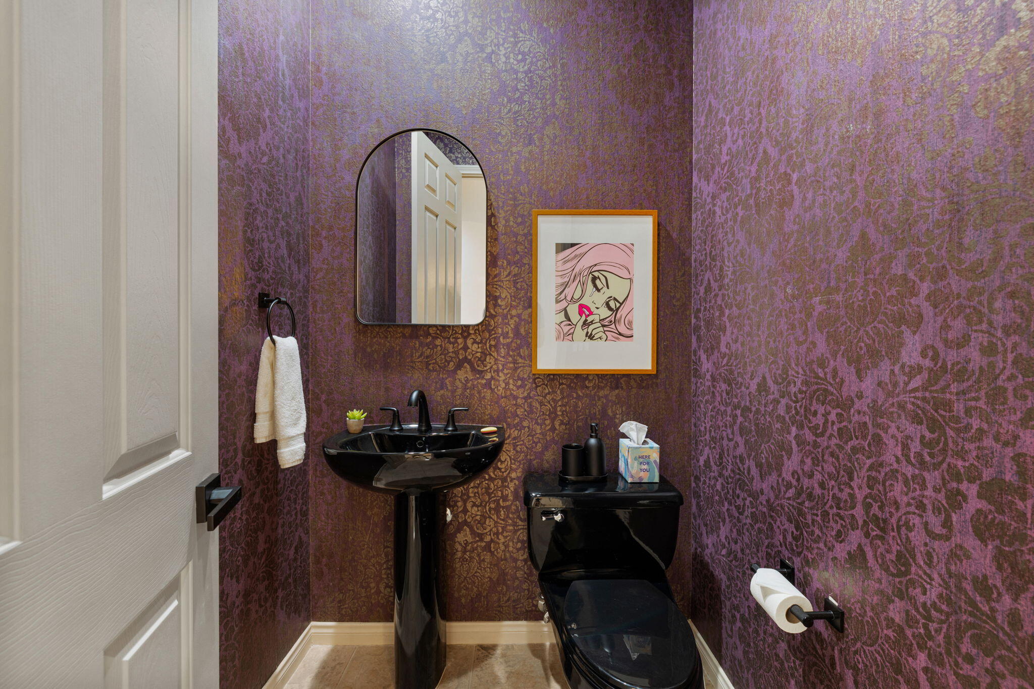 19 Trafagar Square Rancho Mirage, CA 92270 - Photo 31 of 54 a bathroom with a sink and a mirror