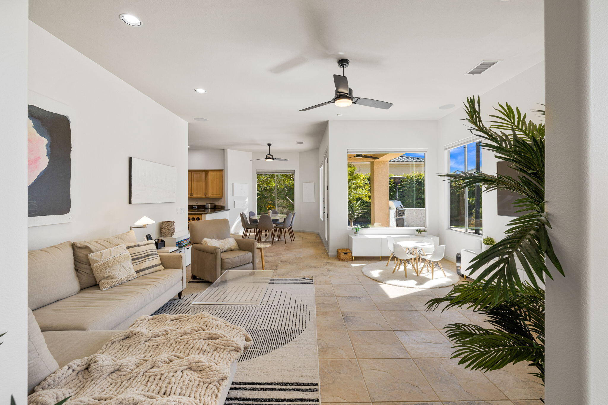 19 Trafagar Square Rancho Mirage, CA 92270 - Photo 35 of 54 a living room with furniture or outdoor space