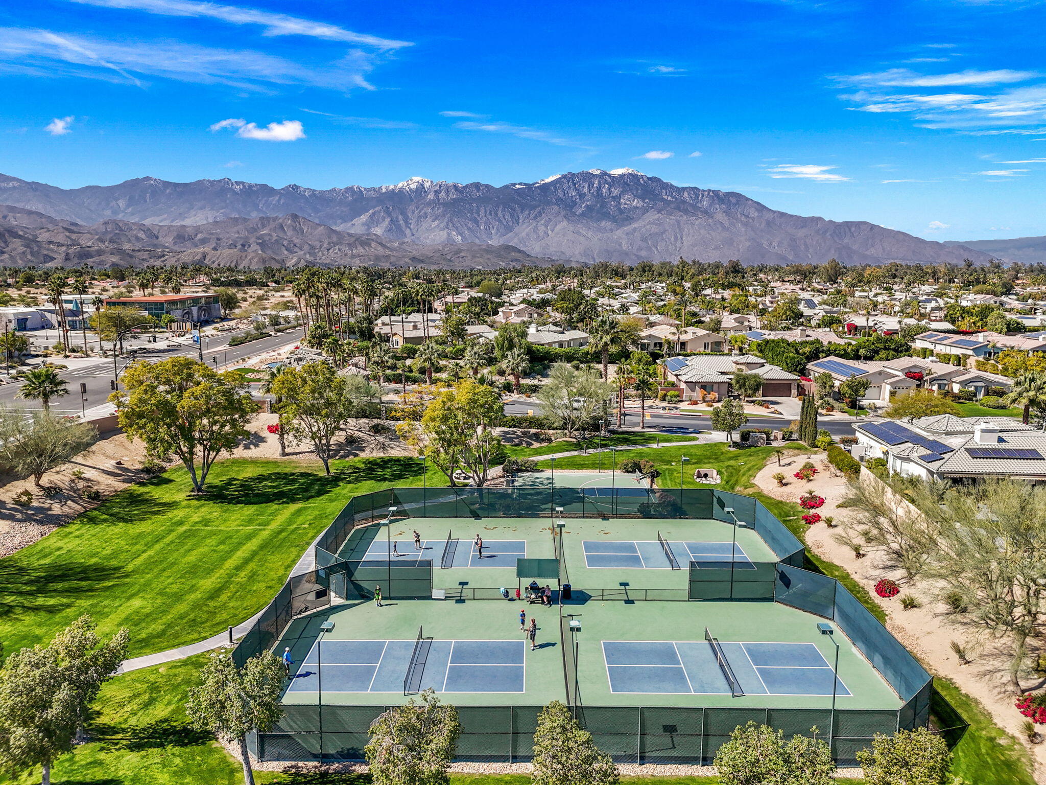 19 Trafagar Square Rancho Mirage, CA 92270 - Photo 7 of 54 a view of city and a mountain