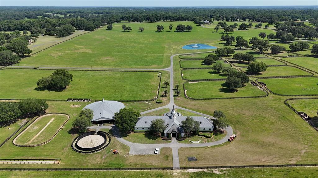 6800 Northwest 193rd Street Reddick, FL 32686 - Photo 59 of 65 an aerial view of a house with outdoor space